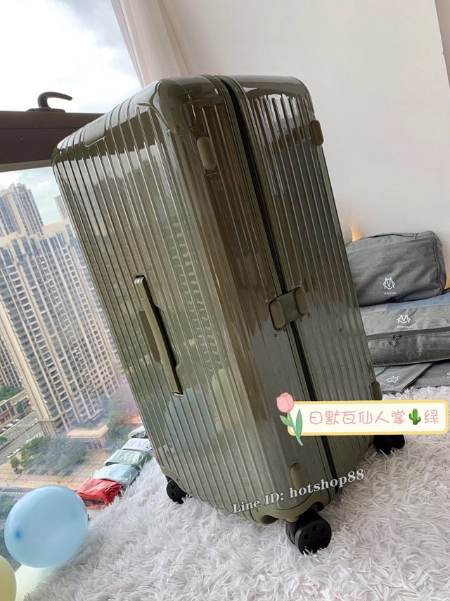 RIMOWA行李箱四輪拉杆箱 日默瓦Trunk方胖子運動版pc款TFBOYS易烊千璽代言彩色行李箱 gdx1546